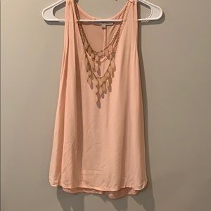 Blush Rayon Loft Dress Shirt M